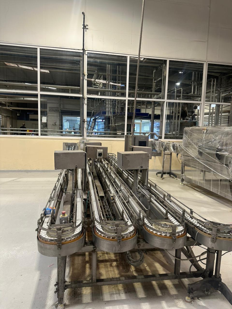 USED TETRA PAK TBA 19 250ML BASE 30v FILLING LINE FOR SALE YEAR 2007