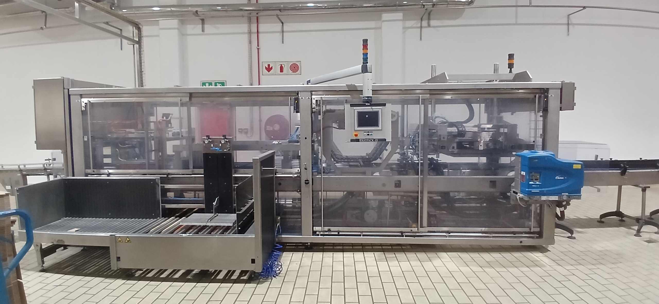 USED A3 SPEED 1000ML SQUARE FILLING LINE FOR SALE YEAR 2020
