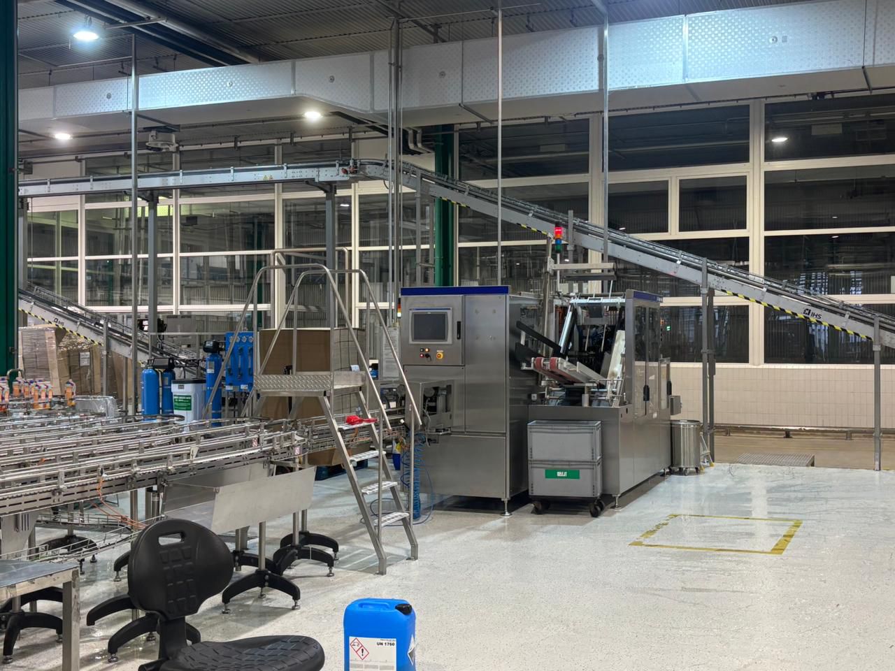 USED TETRA REX FILLING AND CAPPING COMPLETE LINE FOR SALE FOR LONG LIFE FRUIT JUICES YEAR 2016