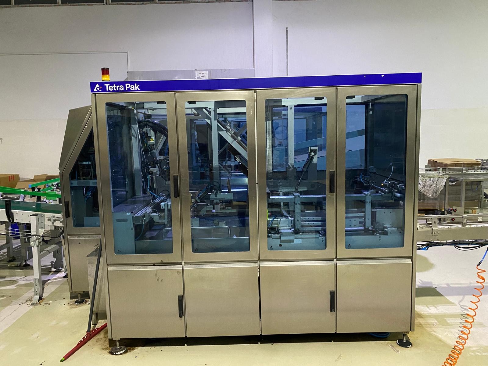 USED TETRA PAK TPA 19 200ML PRISMA COMPLETE FILLING LINE FOR SALE YEAR 2002