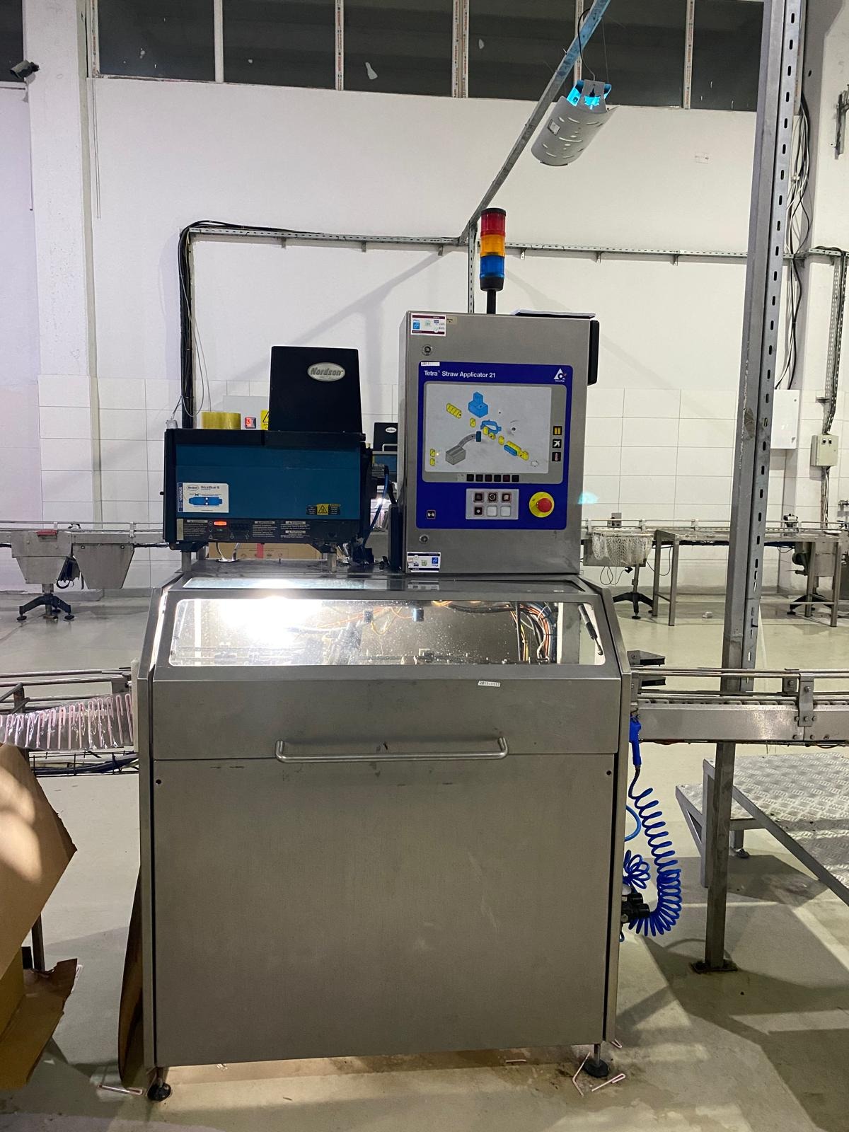 USED TETRA PAK TPA 19 200ML PRISMA COMPLETE FILLING LINE FOR SALE YEAR 2002