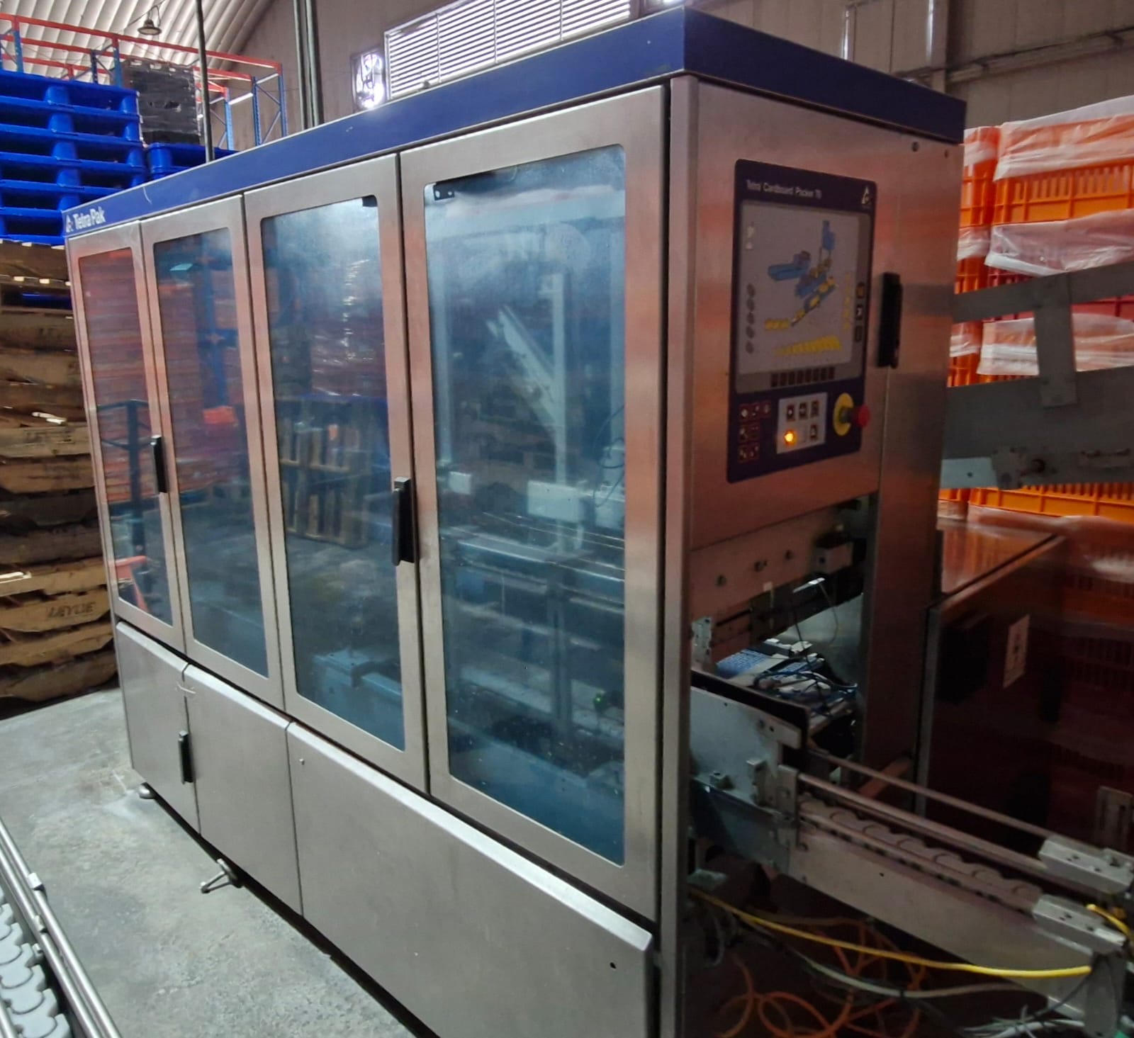 USED TETRA PAK TBA 8 1000ML SLIM FILLING LINE FOR SALE