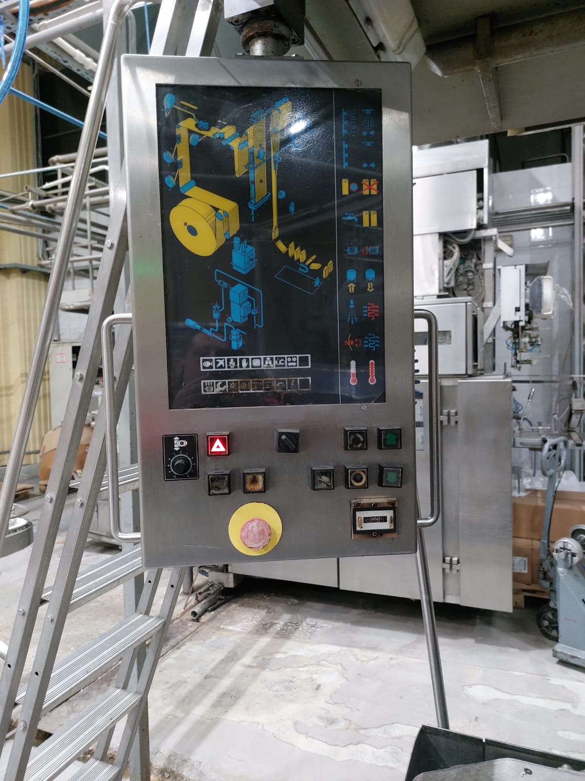 USED TETRA PAK TBA 9 200ML SLIM FILLING LINE FOR SALE YEAR 1993