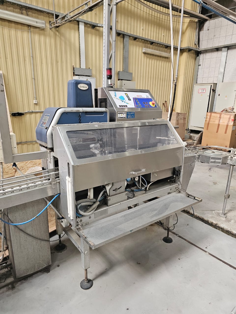 USED TETRA PAK TBA 9 200ML SLIM FILLING LINE FOR SALE YEAR 1993