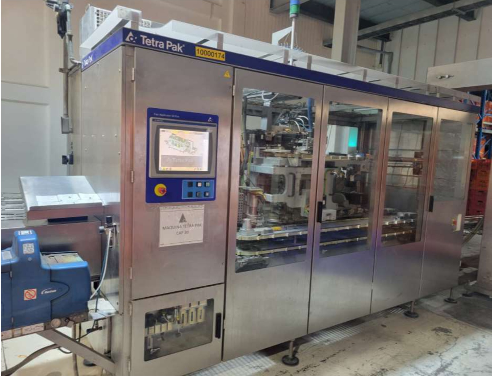 USED TETRA PAK CAP APPLICATOR 30 FLEX FOR HELICAP 23 FOR SALE  YEAR 2014