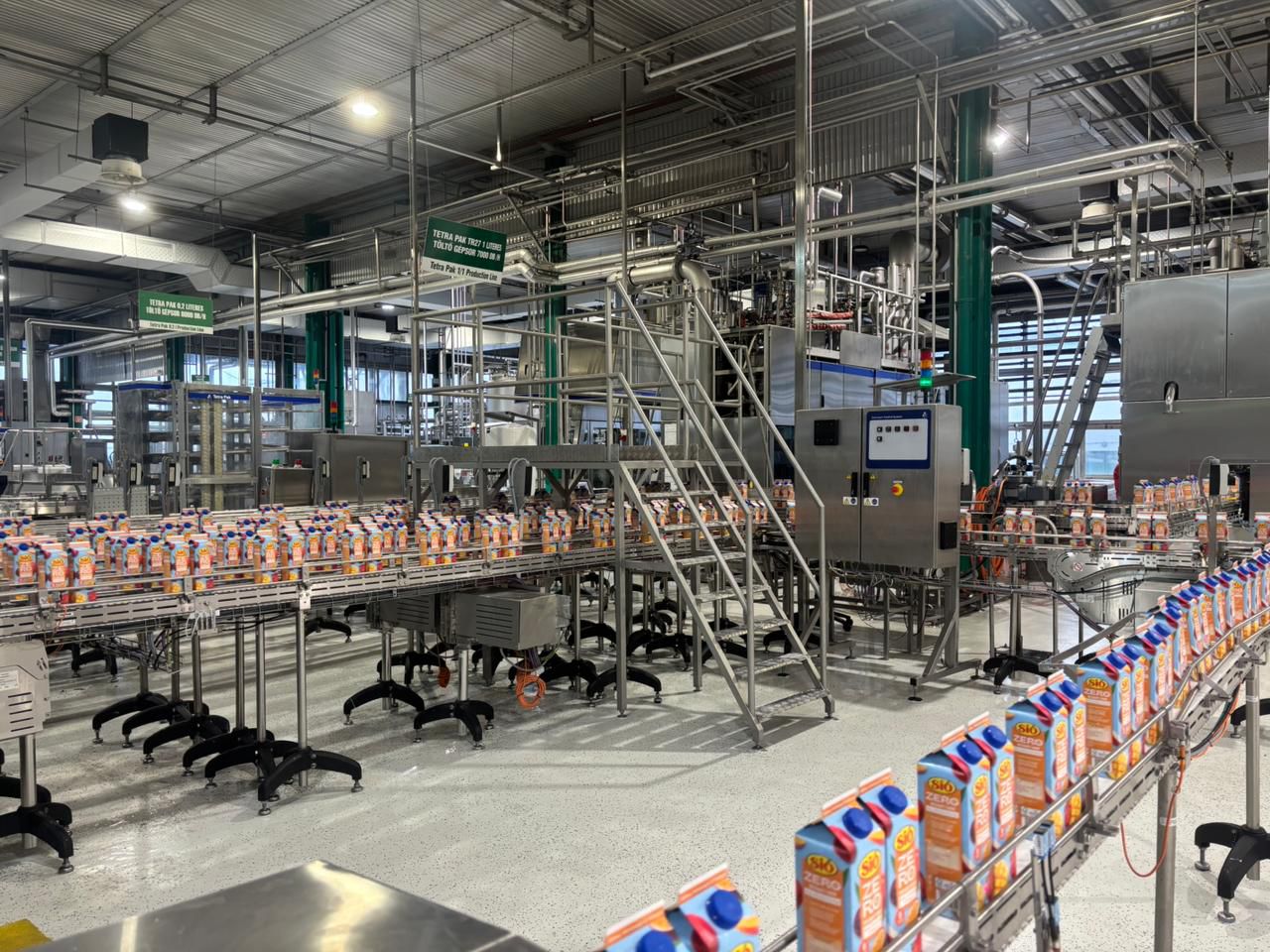 USED TETRA REX FILLING AND CAPPING COMPLETE LINE FOR SALE FOR LONG LIFE FRUIT JUICES YEAR 2016