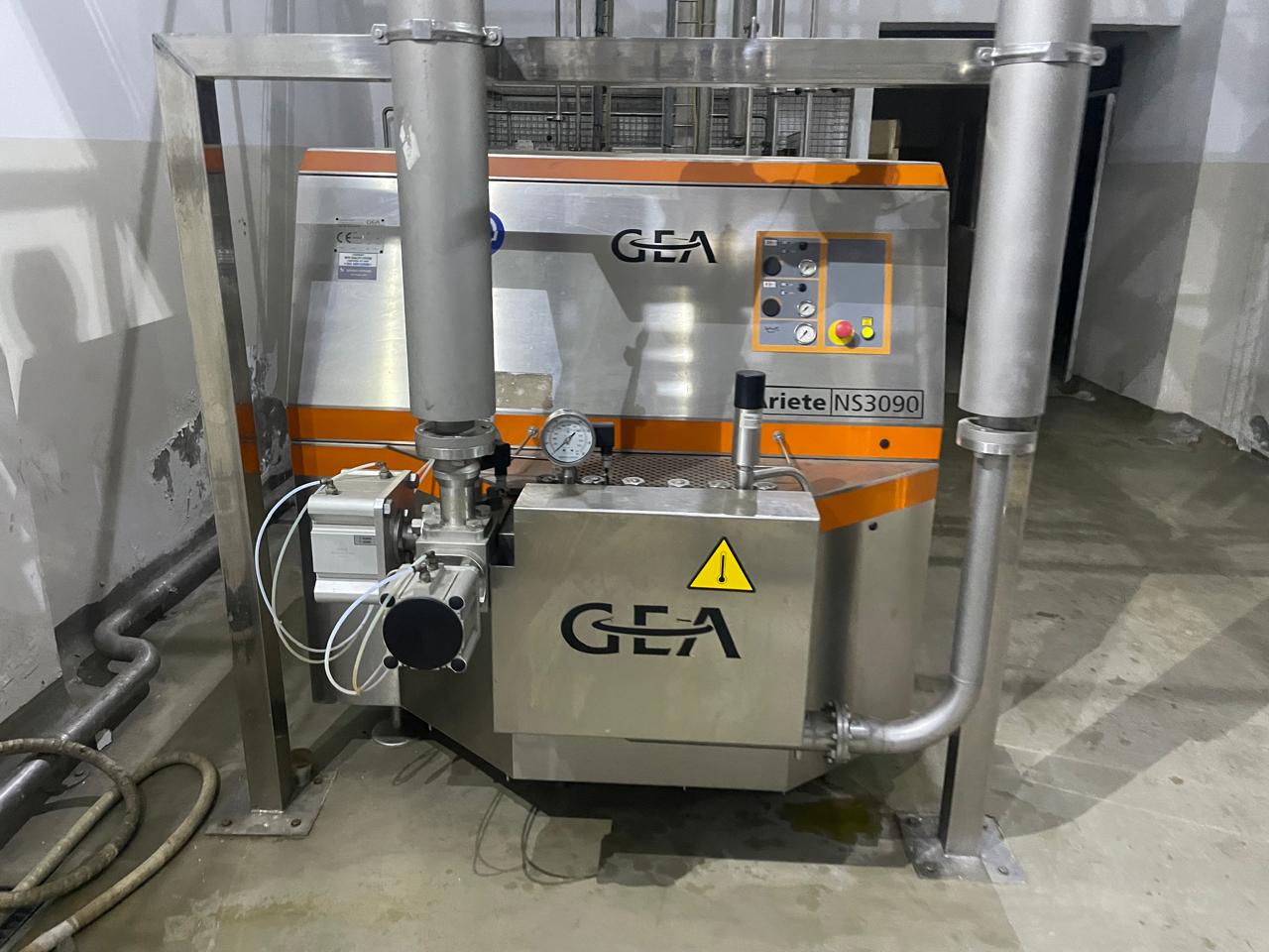 GEA COMPLETE UHT PLANT 8000 LPH CAPACITY FOR MILK CREAM AND JUICE PRODUCTION FOR SALE YEAR 2018