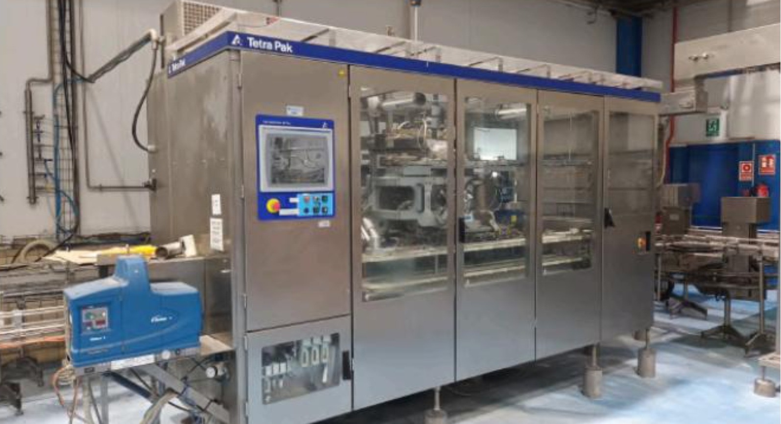 USED TETRA PAK A3 FLEX 1000ML 150v GEMINA FILLING LINE FOR SALE YEAR 2007